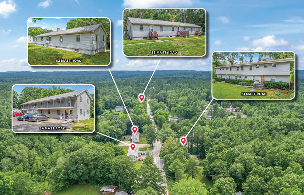 Peck of Horvath & Tremblay completes the sale of 39 multi-family units in New Hampshire for $7.145 million